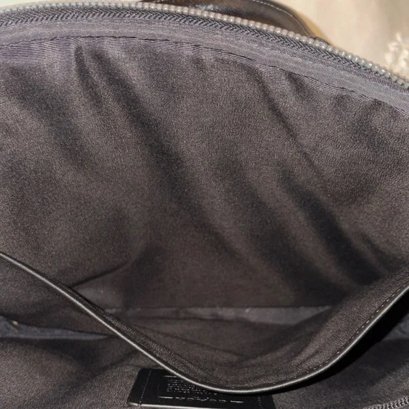 Coach Black Leather Bag/Briefcase - Picture 5 of 6